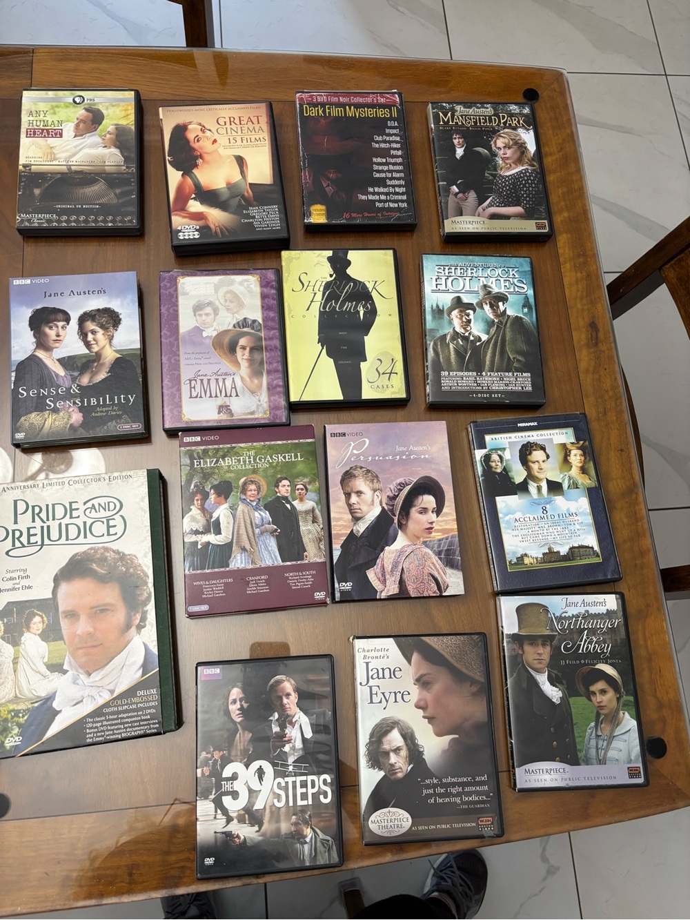 Classic British Period Drama DVD Collection - Mixed Covers